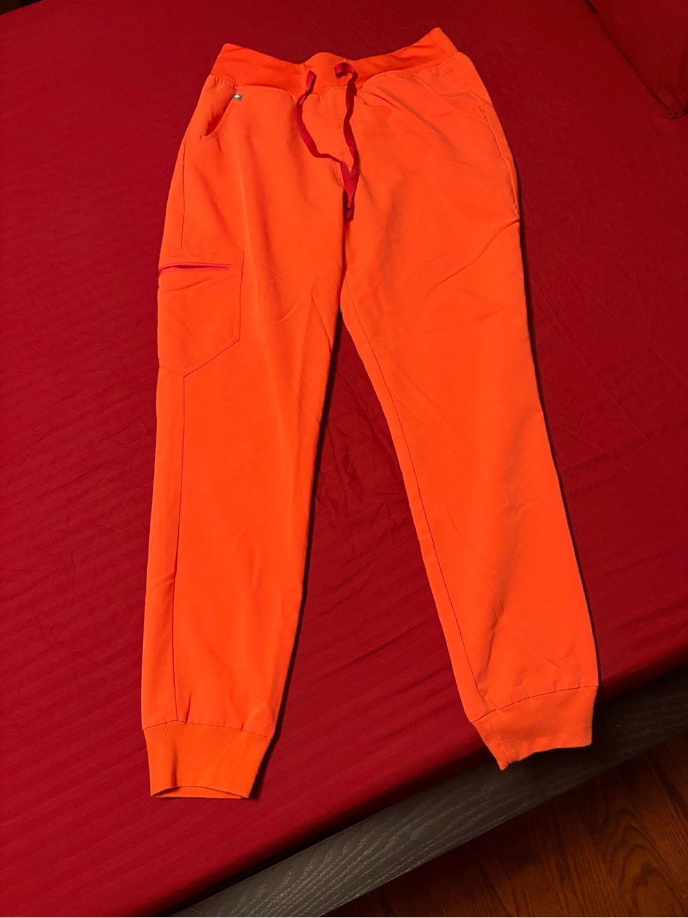 Figs Orange Jogger Pants